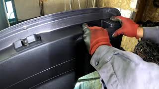 2013 Ford Focus Back panel cover removal and installation