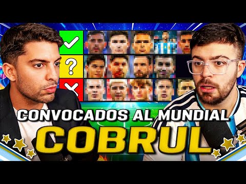 ¿QUÉ JUGADORES PUEDEN IR AL MUNDIAL 2026? TIERLIST ft LA COBRA