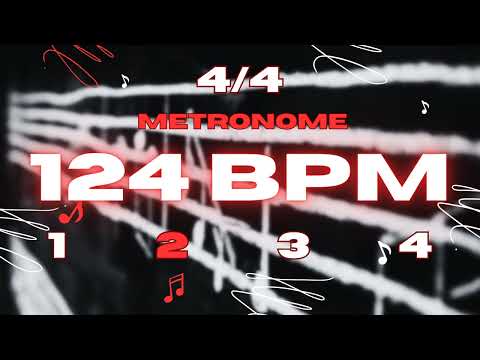124 BPM - 4/4 Metronome