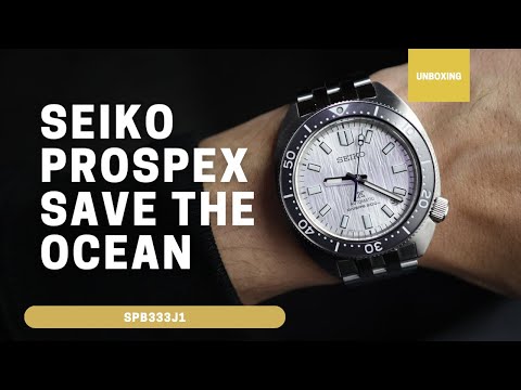 Seiko Prospex Save the Ocean Special Edition SPB333J1