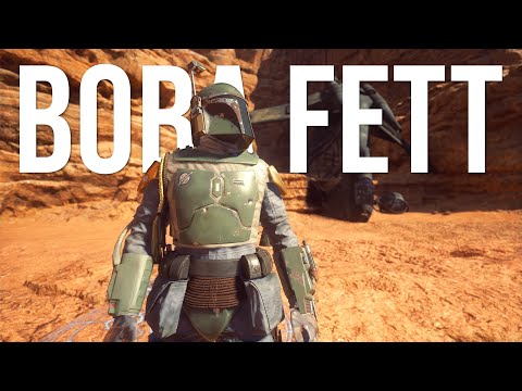 Jedi Survivor Boba Fett Outfit Mod Gameplay