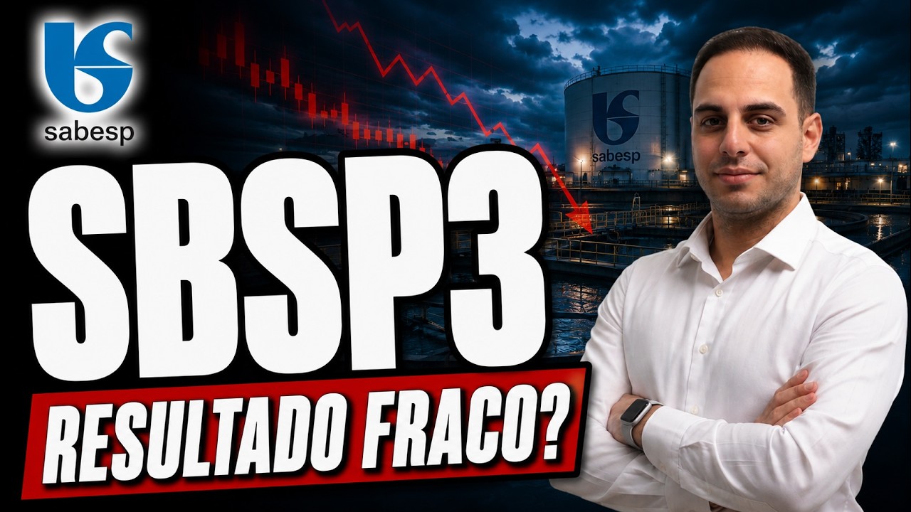 SBSP3: Lucro Caindo - Qual o Problema?