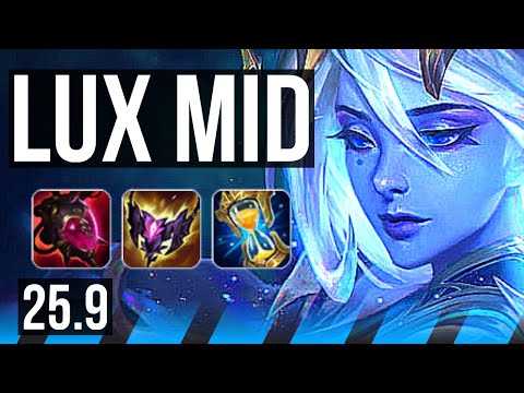 LUX vs IRELIA (MID) | 6k comeback, 8/3/18 | EUW Master | 25.9