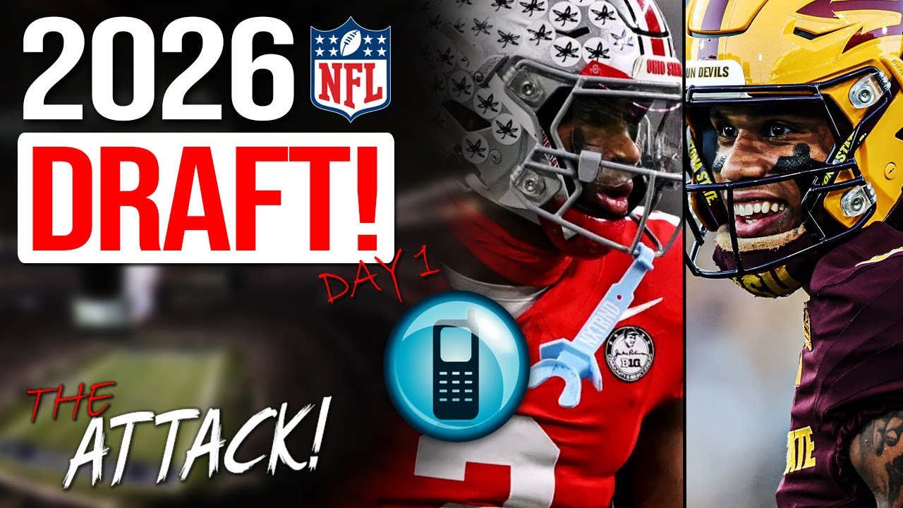 Attack! on Cowboys & "The Network!" LIVE NFL DRAFT COVERAGE & ANALYSIS DAY 1!