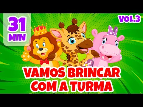 Vamos Brincar com a Turma Vol. 3 - Giramille 31 min | Desenho Animado Musical