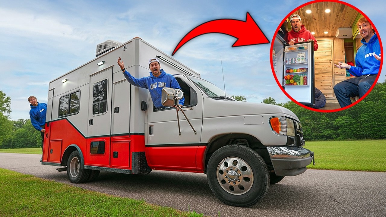 We Turned An Ambulance Into A Luxury Tiny Home
