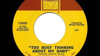 1969 HITS ARCHIVE: Too Busy Thinking About My Baby - Marvin Gaye (mono)