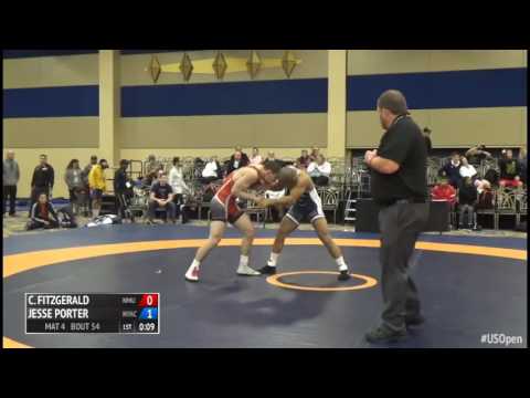 75 1/4 Final - Corey Fitzgerald (NMU-OTS) vs. Jesse Porter (New York Athletic Club)