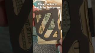 This titanium money clip can hold up to 80 bills! (Tested and verified!) #shorts