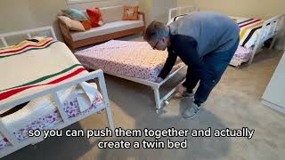 See Why I Bought 2 of These Beds! Twin Daybed and Fold- Up Trundle Review