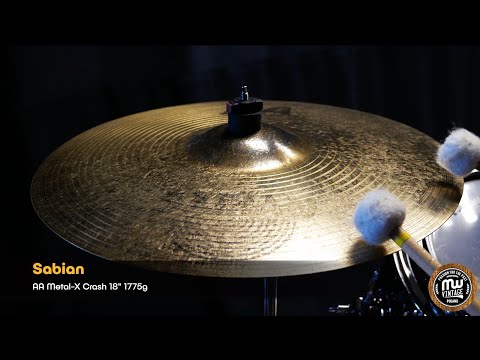 MW-Vintage.pl - Sabian AA Metal-X Crash 18" 1775g 4K