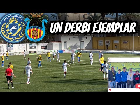 ¡DERBI EJEMPLAR!😍⚽️ | Racing Algemesí 0-0 Algemesí CF (J8 Primera FFCV)