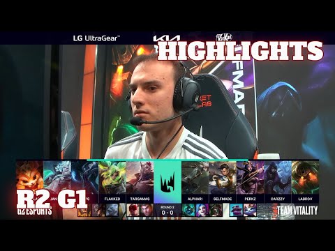 G2 vs VIT - Game 1 Highlights | Round 2 LEC 2022 Spring Playoffs | G2 Esports vs Vitality G1