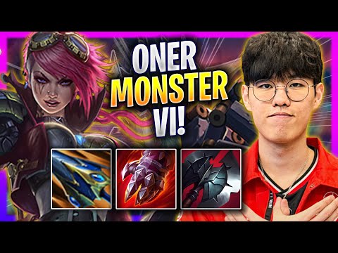 ONER IS A MONSTER WITH VI! - T1 Oner Plays Vi JUNGLE vs Viego! | Season 2025