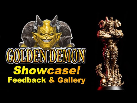 Golden Demon UK 2023 Model Showcase, Review and Gallery. Warhammer Fest