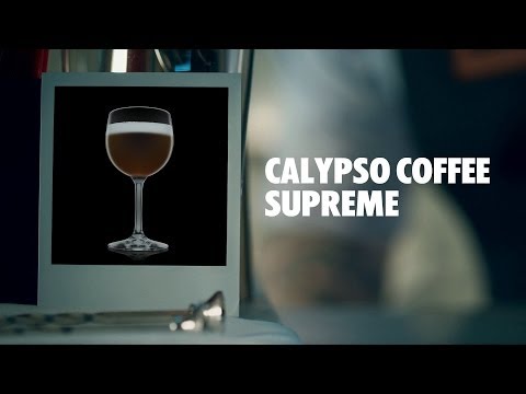 CALYPSO COFFEE SUPREME DRINK RECIPE - HOW TO MIX
