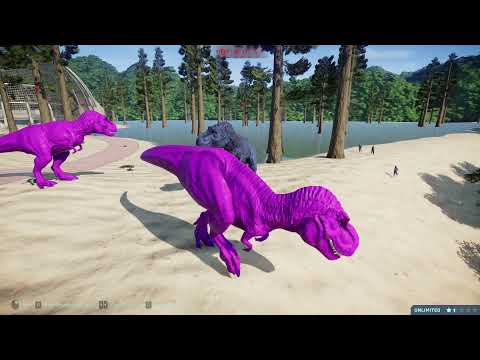 Color Pack - Team Tyrannosaurus Color Pack Breakout - Jurassic World Evolution Dinosaur Fighting