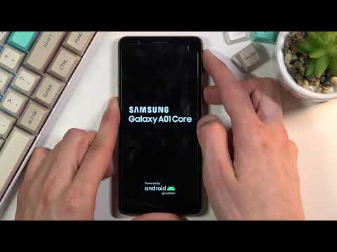 How to Wipe Cache Partition on SAMSUNG Galaxy A01 Core – Open Recovery Mode