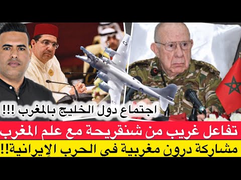 حقيقة خبر مشاركة درون مغربية في الحرب الإيرانية / ضجة في الجزائر بسبب تفاعل شنقريحة مع علم المغرب