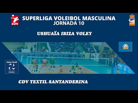 SVM1819 - Jornada 10ª Ushuaïa Ibiza Voley - CDV Textil Santanderina