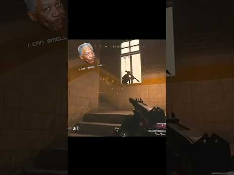 Shout-out SeaNanners | Morgan Freeman Voice Trolling in Warzone Final Circle 😂#cod #warzone #gaming