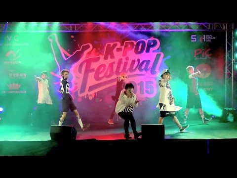 151009 D@SH cover BEAST/B2ST - Good Luck + YeY @K-POP Festival 2015