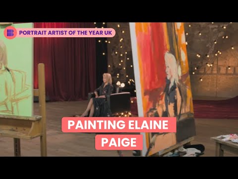 Elaine Paige Sits Perfect for Artists | Portrait Artist of the Year UK