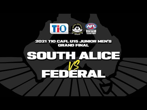 2021 TIO CAFL U15 Junior Men’s Grand Final: South Alice vs Federal