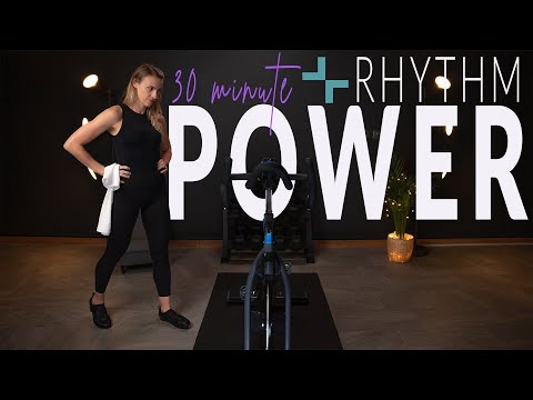 RHYTHM POWER | 30 Minute Indoor Cycling Workout