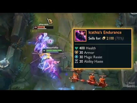 Master Yi with Season 13 Item