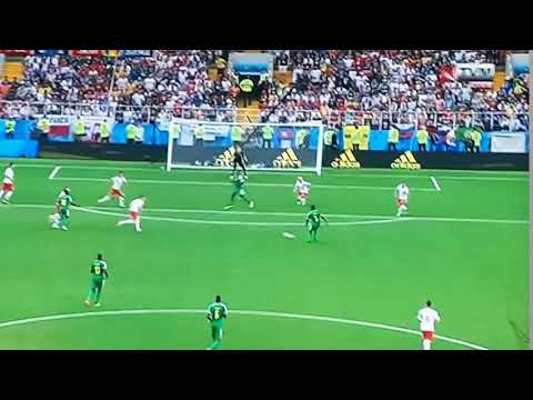 Gana gueye goal vs Poland. Senegal 1-0 poland