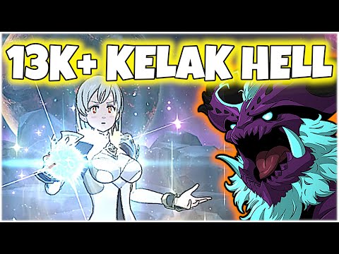 PUSHWEEK!! 13K+ GUILD BOSS KELAK HELL - Grand Cross