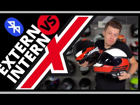 EXTERNES vs. INTERNES Bluetooth Freisprechgerät [Vor- & Nachteile] ❌ @HelmexpressTV