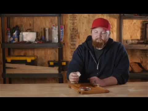 How to Repair a Scratch on a Stained Wood Kitchen...