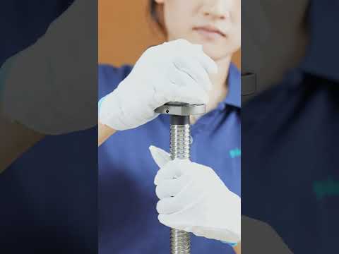 How to assemble a ballscrew?🤓Assembly process of ball and screw nuts and screws. #assembly #shorts