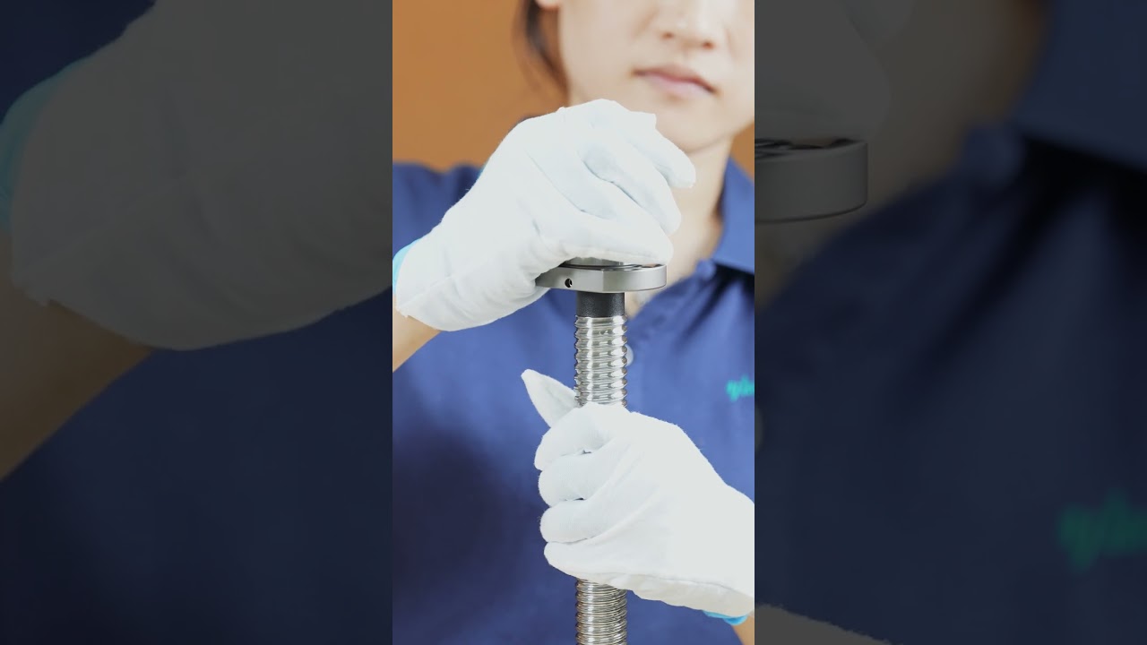 How to assemble a ballscrew?🤓Assembly process of ball and screw nuts and screws. #assembly #shorts