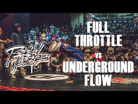 RADIKAL FORZE JAM 2019 | TOP 16 4vs4 | FULL THROTTLE vs UNDERGROUND FLOW