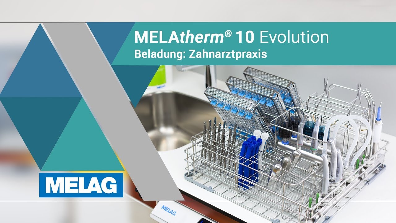 Beladungsmuster zahnarztpraxis MELAtherm 10 Evolution