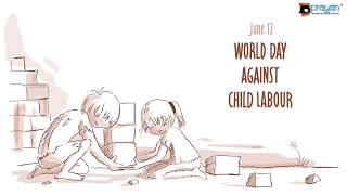 World Day Against Child Labour | 12th June | Prayan Animation Studio | Whatsapp status