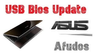 How To: Flash Netbook bios with a usb drive AFUDOS (Asus) [HD]