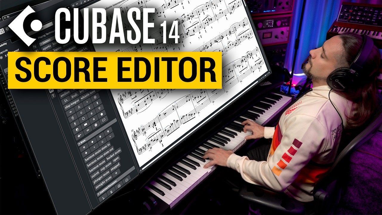 Score Editor – A new scoring era | New Features in Cubase 14