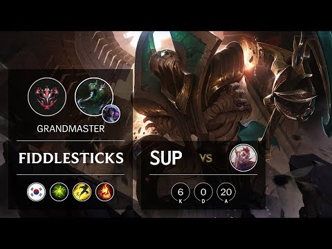 Fiddlesticks Support vs Rakan - KR Grandmaster Patch 9.19