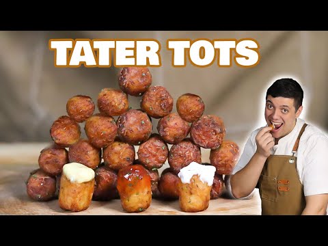 Crunchy And Delicious Homemade Tater Tots Recipe