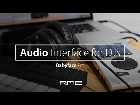 DJ with the Babyface Pro and Traktor Pro