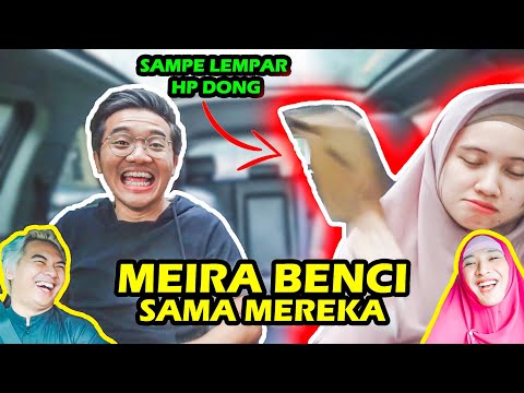 REACTION PARODI SEHARI MENJADI MEIRA DAN IXORA *gajelas lu* 🤬🤬