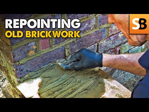 Repointing Old Brickwork - Best Mix & Tools