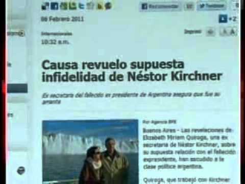 SuperXclusivo 2/8/11 - Le sale amante a Nestor Kirchner