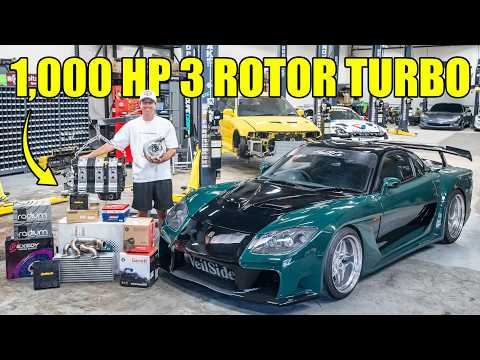 Bau eines 1.000 PS starken 3-Rotor-Veilside RX-7! [Teil 1]