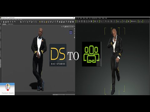Import Daz Character to Character Creator