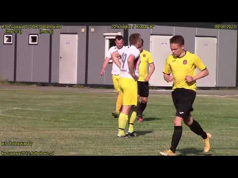 Mecz: KS Żupawa - OKS Wielowieś (09.06.2021) Klasa "A" / 22.kolejka